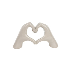 Mani a Cuore Tortora - Siniscalchi Ceramics