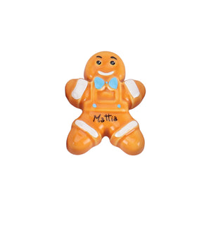 Omino pan di zenzero 6cm magnete - Siniscalchi Ceramics