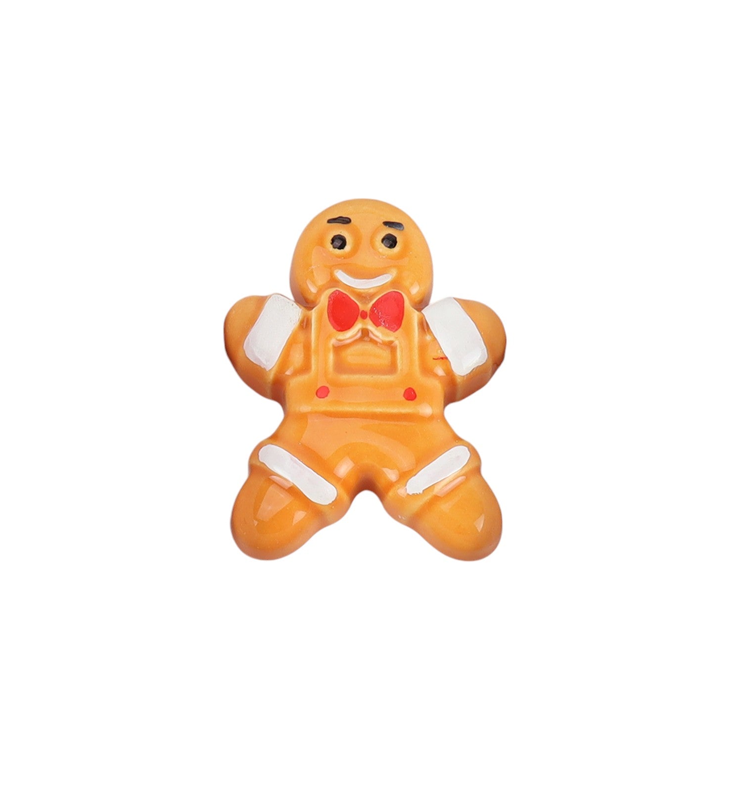 Omino pan di zenzero 6cm magnete - Siniscalchi Ceramics