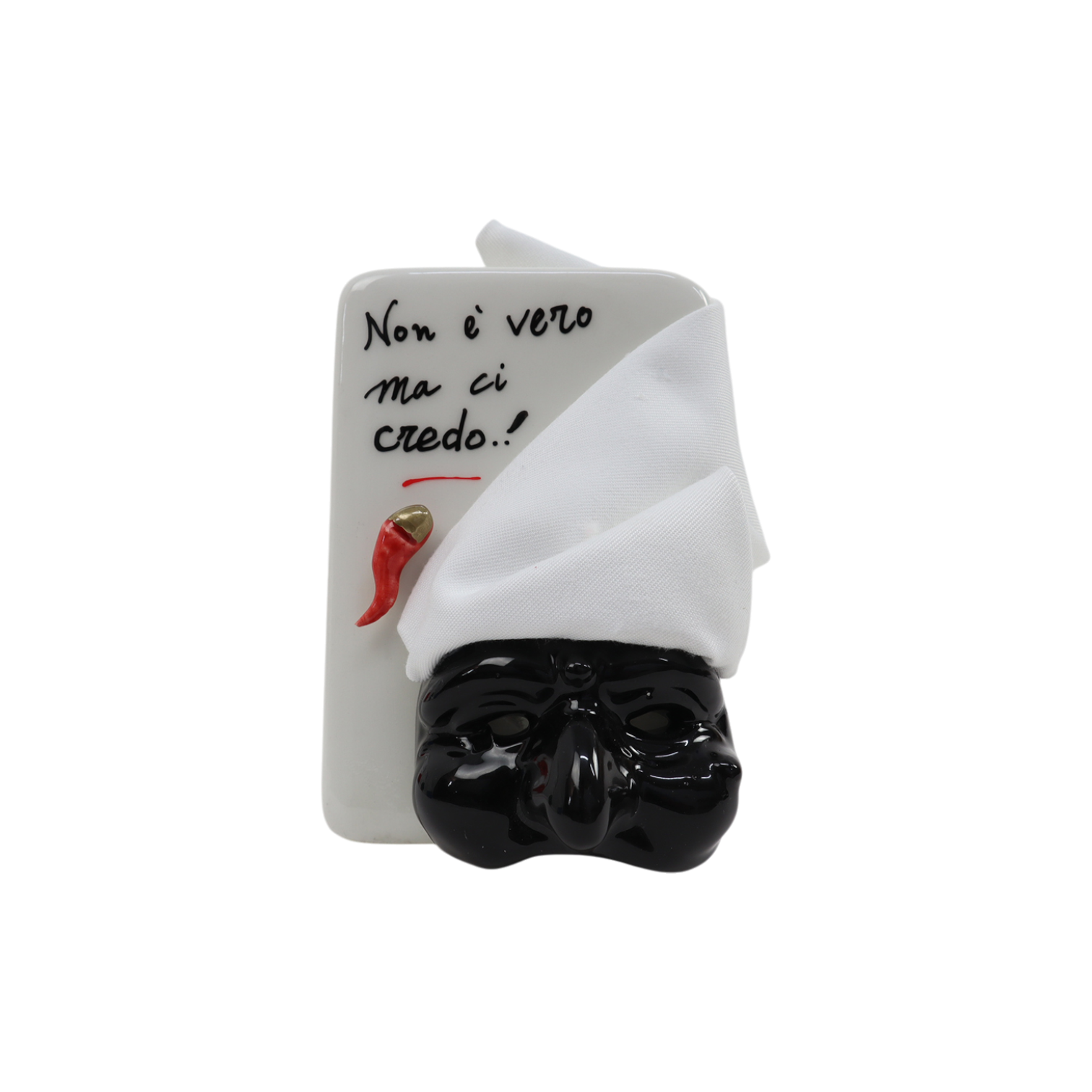 Quadretto Maschera di Pulcinella