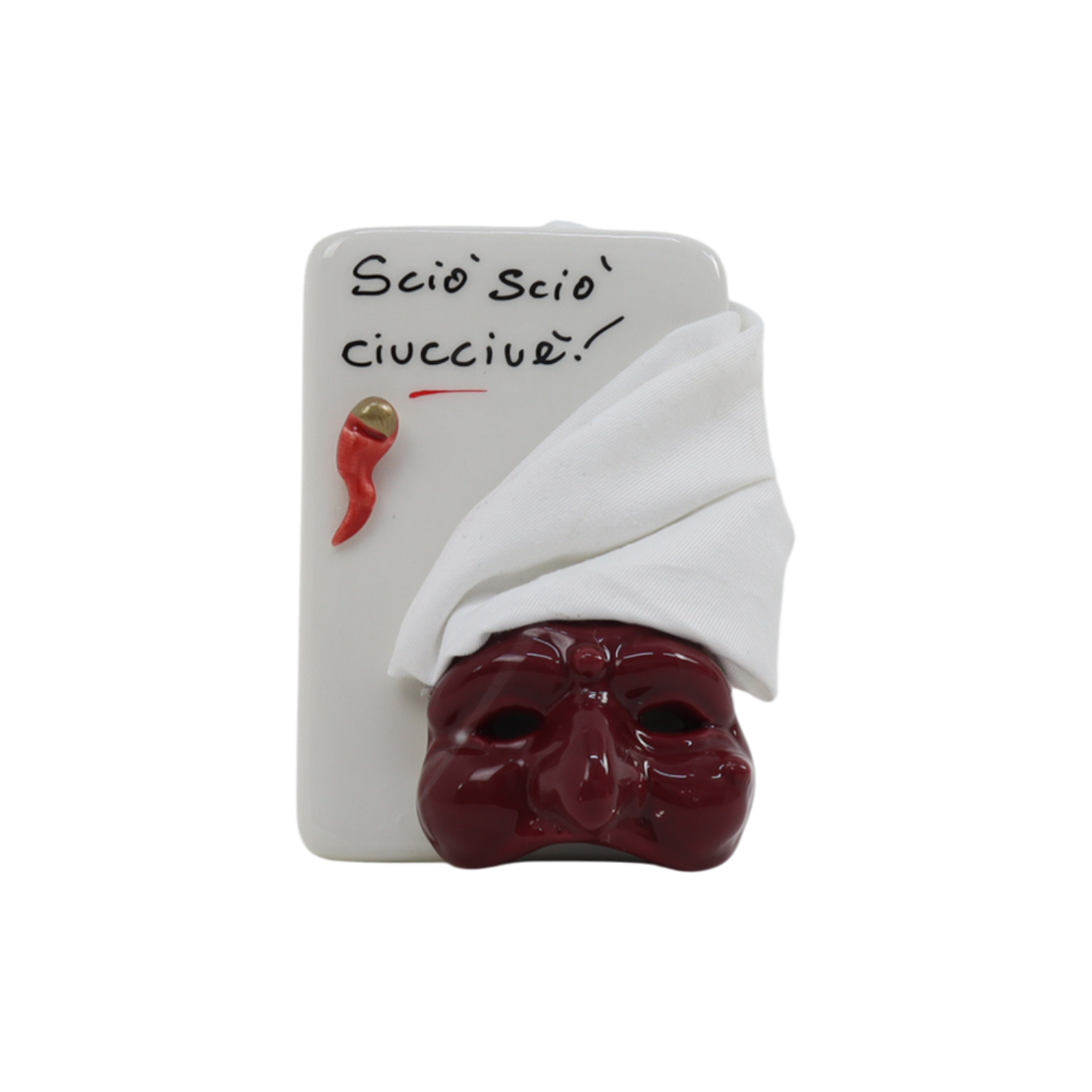 Quadretto Maschera di Pulcinella