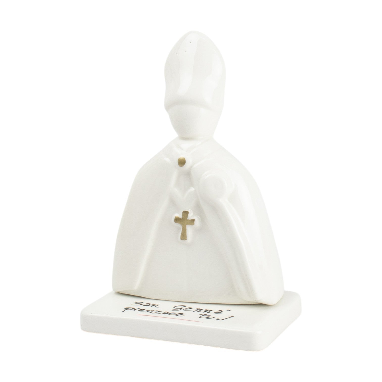 San Gennaro con base Personalizzato - Siniscalchi Ceramics
