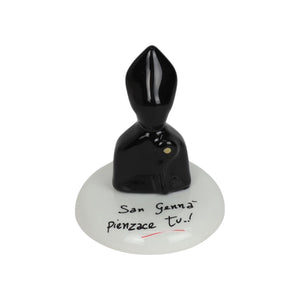 San Gennaro con base tonda Personalizzato - Siniscalchi Ceramics