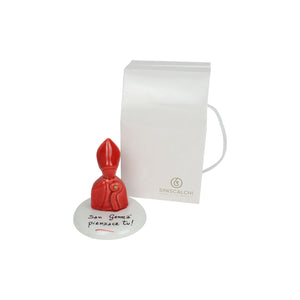 San Gennaro con base tonda Personalizzato - Siniscalchi Ceramics