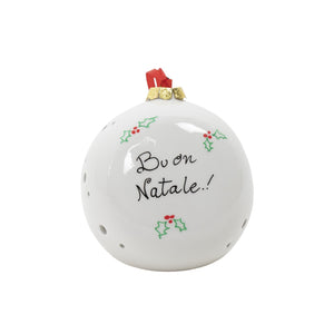 Pallina di Natale Personalizzata 14cm - Siniscalchi Ceramics