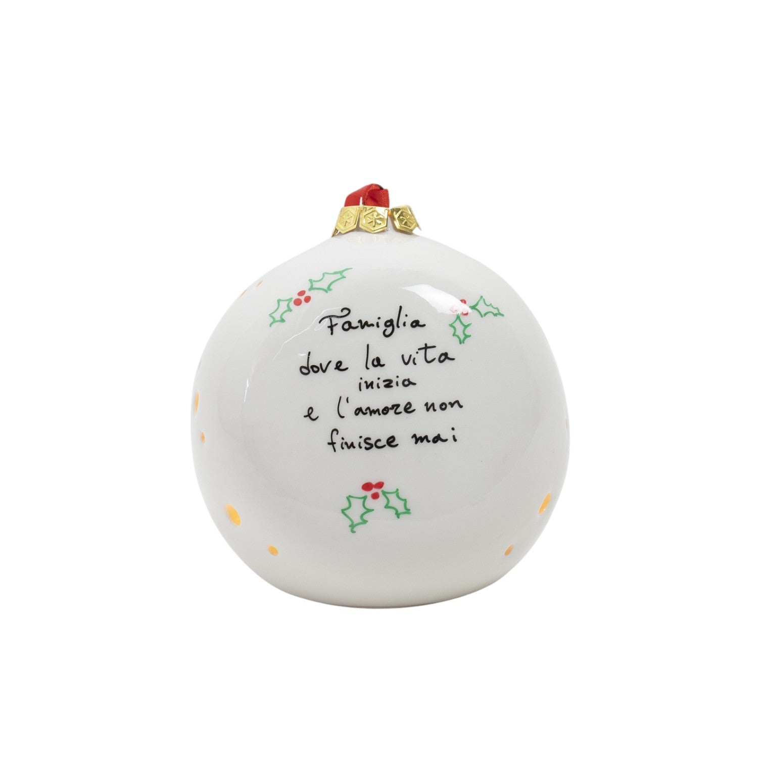 Pallina di Natale Personalizzata 14cm