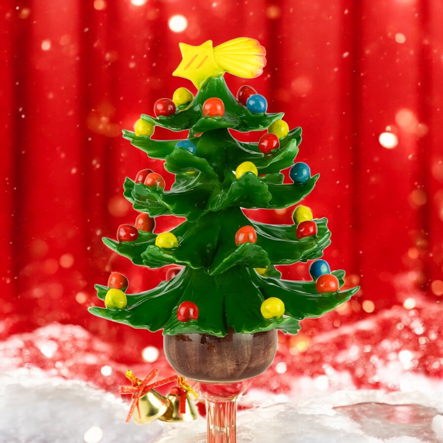 Albero di Natale Luxury Verde 25 cm