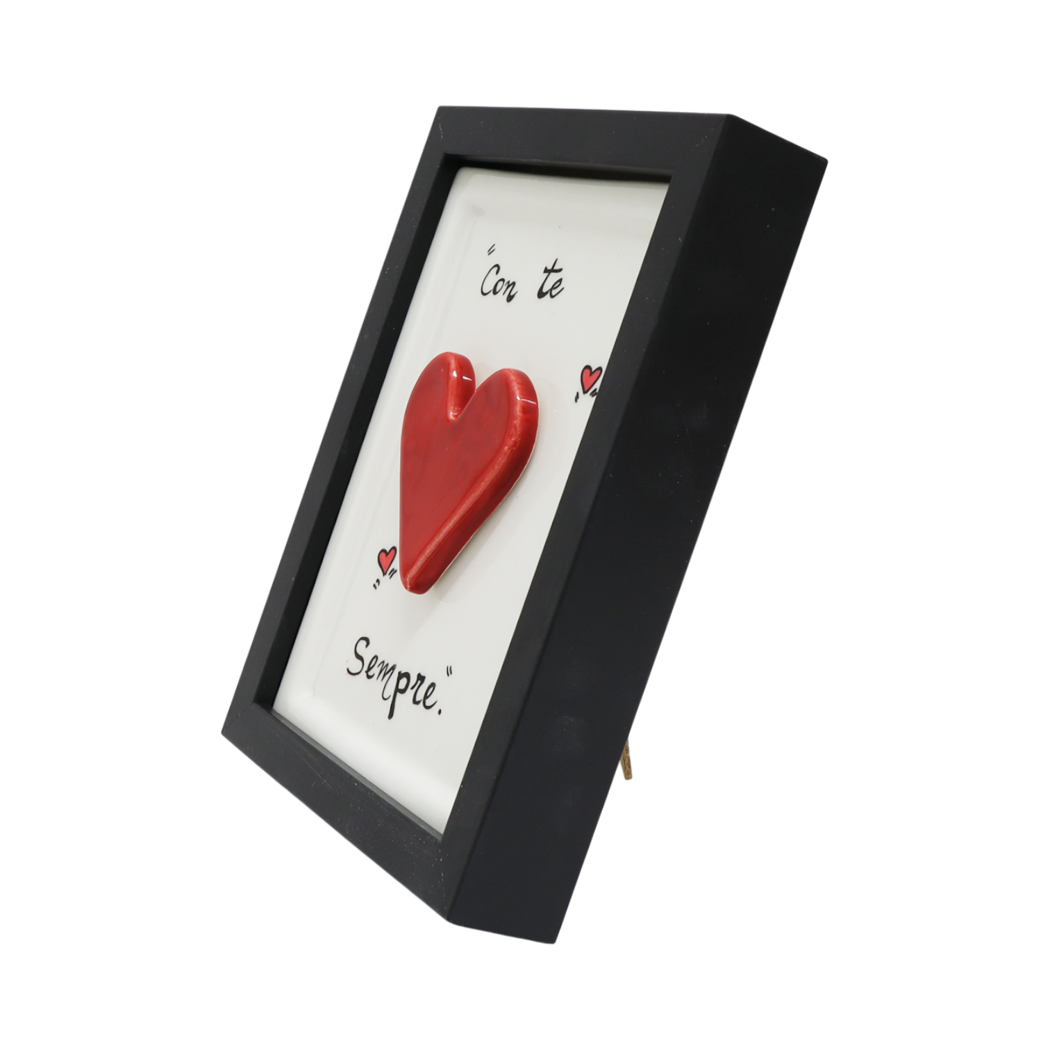 Cornice nera con Ciondolo