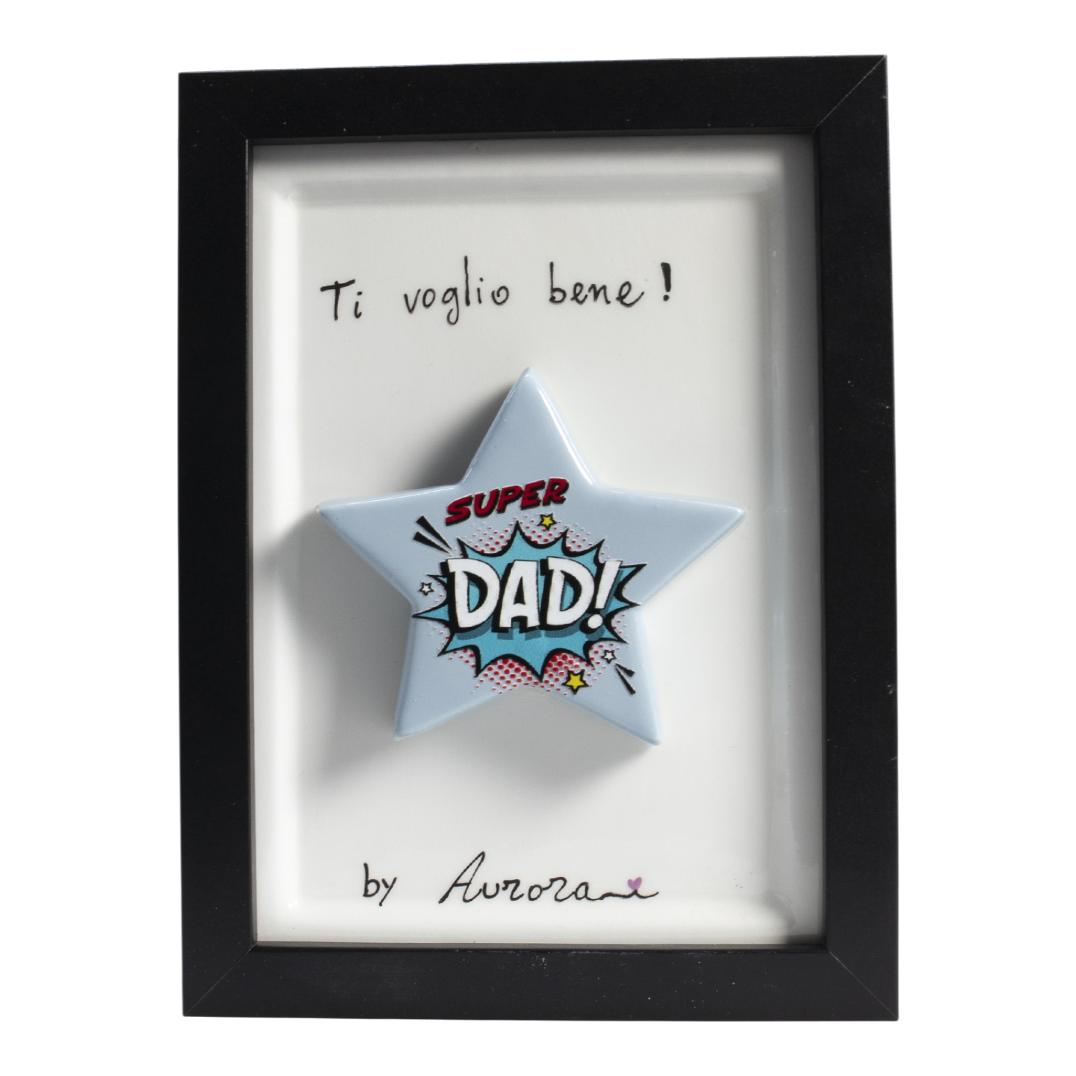 Cornice Nera Festa del Papà