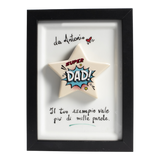 Cornice Nera Festa del Papà
