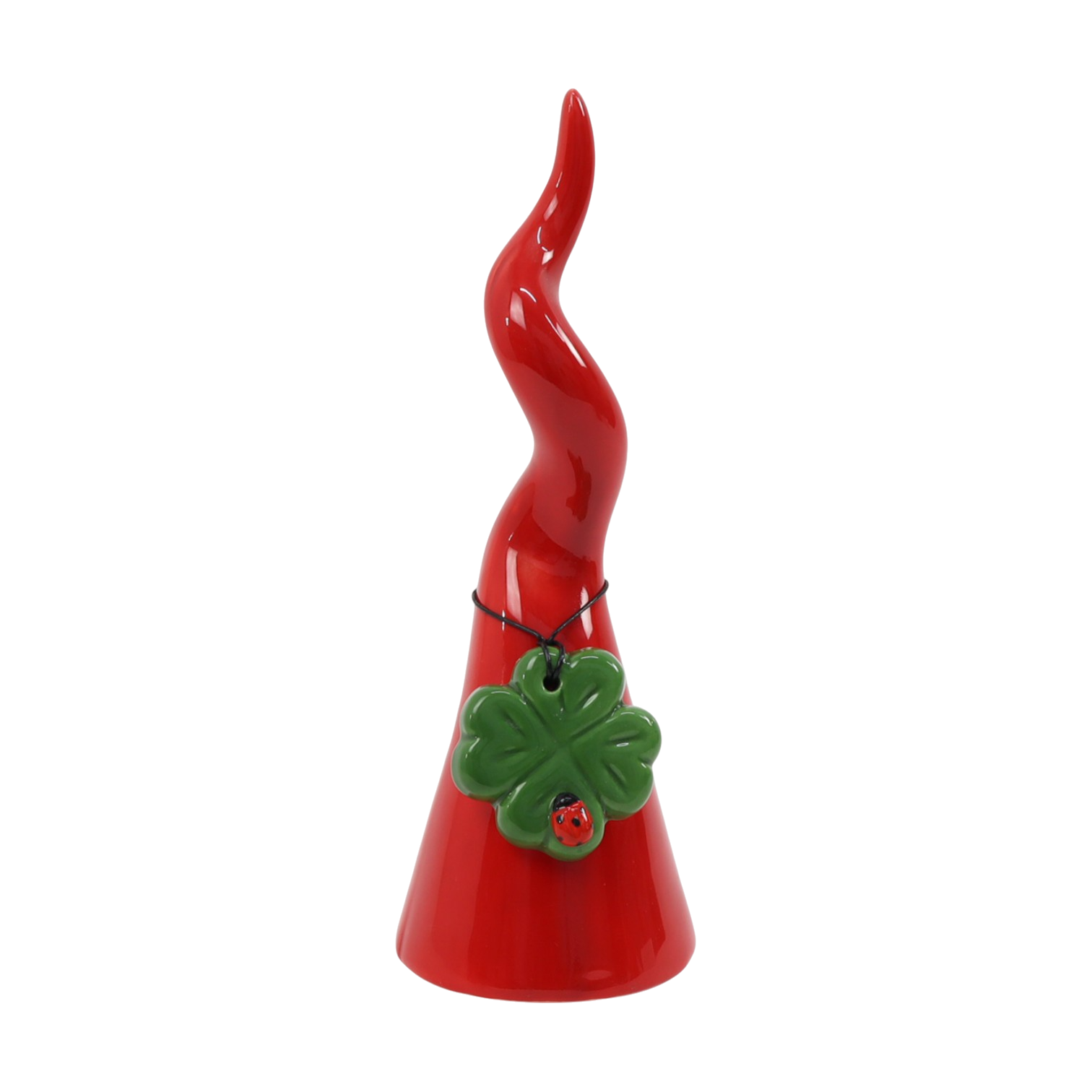 Corno Rosso con Quadrifoglio