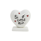 Cuore 10cm su Base Personalizzato Bomboniera