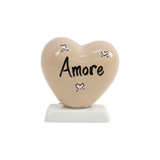 Cuore 10cm su Base Personalizzato Bomboniera