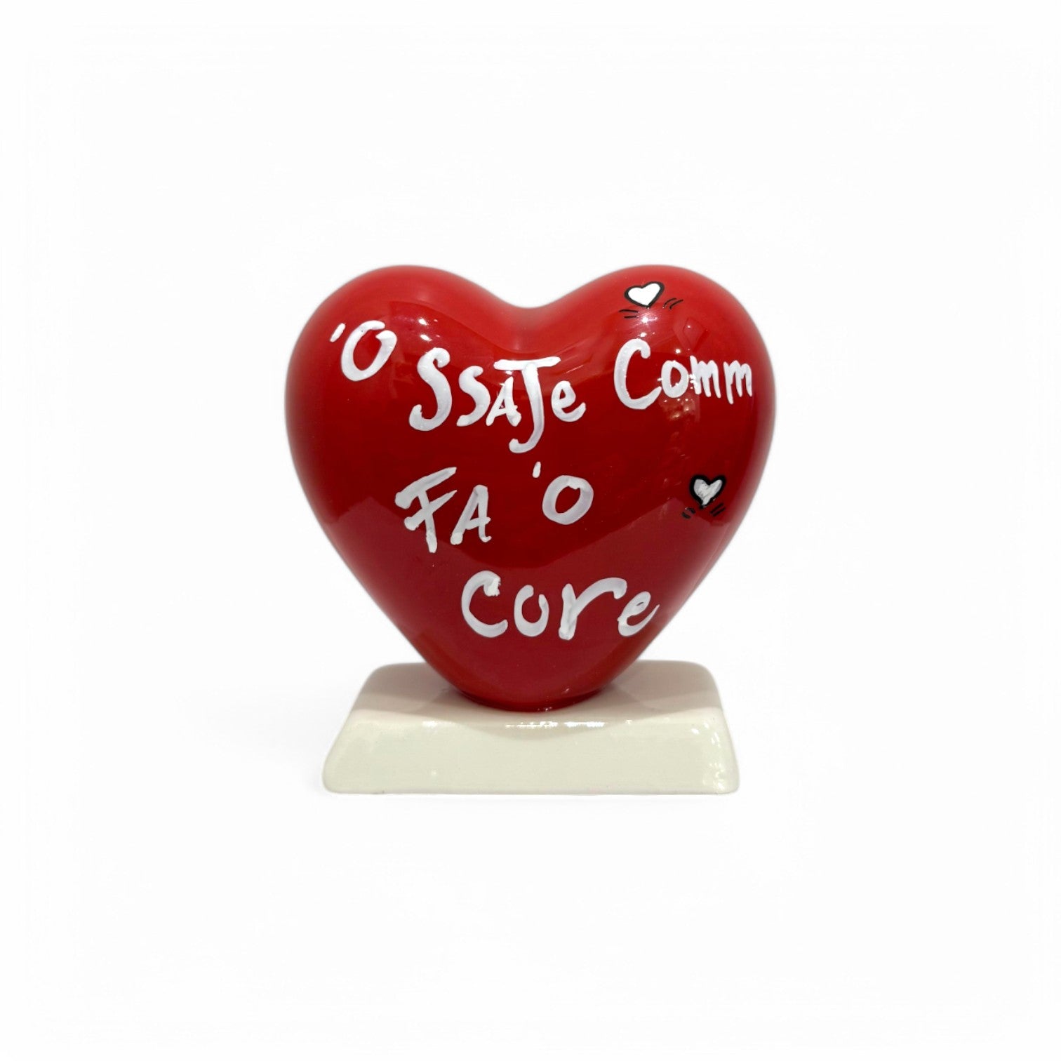 Cuore Rosso Personalizzato 10cm