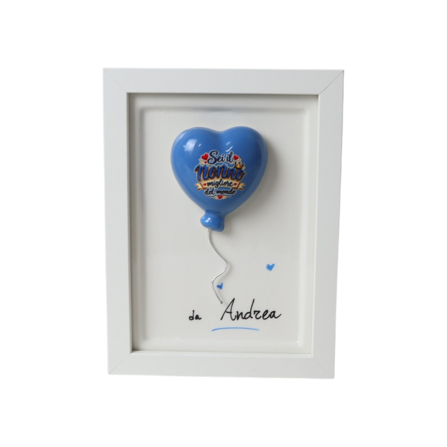 Cornice Regalo con Cuore per il Nonno