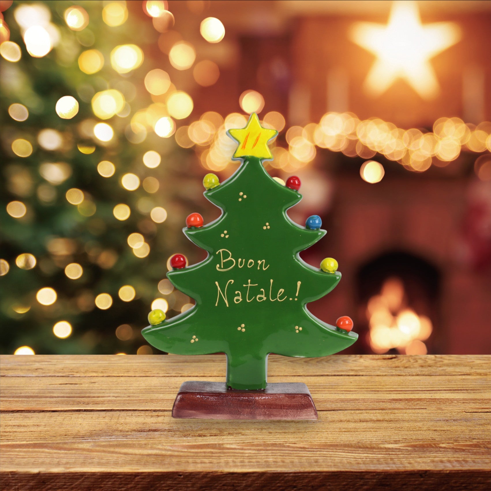 Albero di Natale Slim Verde