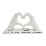 Mani a Cuore Grande con Base