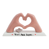 Mani a Cuore Grande con Base