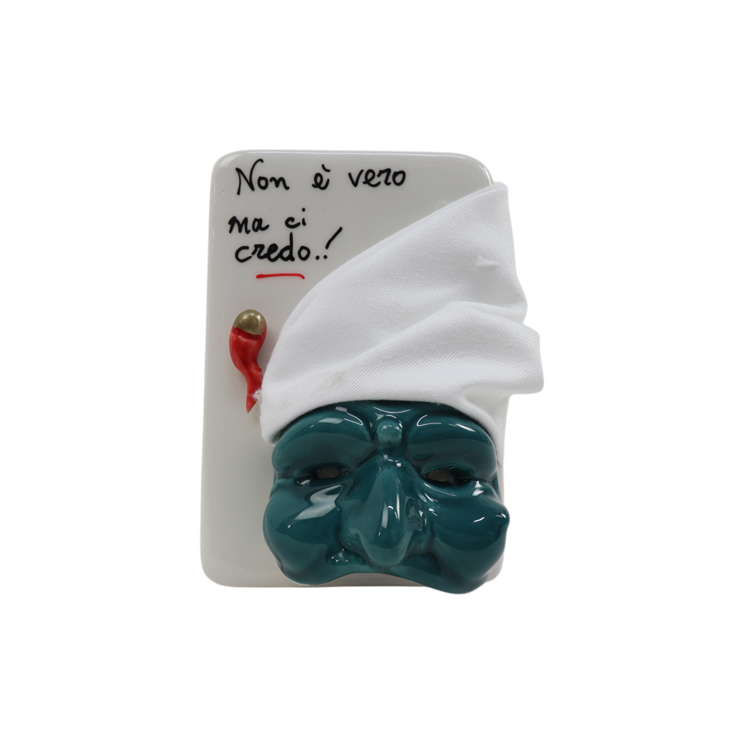 Quadretto Maschera di Pulcinella