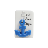 Quadretto con Ancora Bomboniera