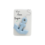 Quadretto con Ancora Bomboniera