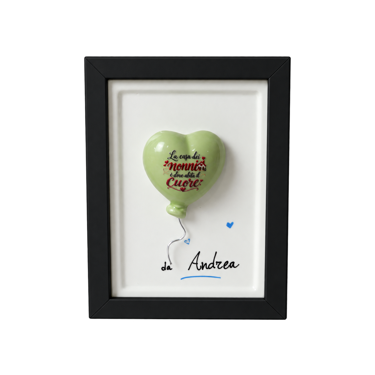 Cornice Regalo con Cuore per i Nonni